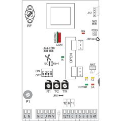 DITEC egymotoros 230V vezérlés E1A