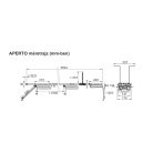 Sommer Aperto A 550L garázskapunyitó szett sínnel távirányítóval