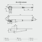 Beninca Bill 3 KIT elektromos kapunyitó szett olasz 