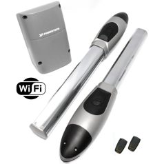   Powertech PW230 kétszárnyú kapunyitó SZETT beépített wifis egységgel