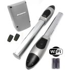 Powertech PW230 kétszárnyú kapunyitó FULL szett + beépített wifis egységgel, fotocellával